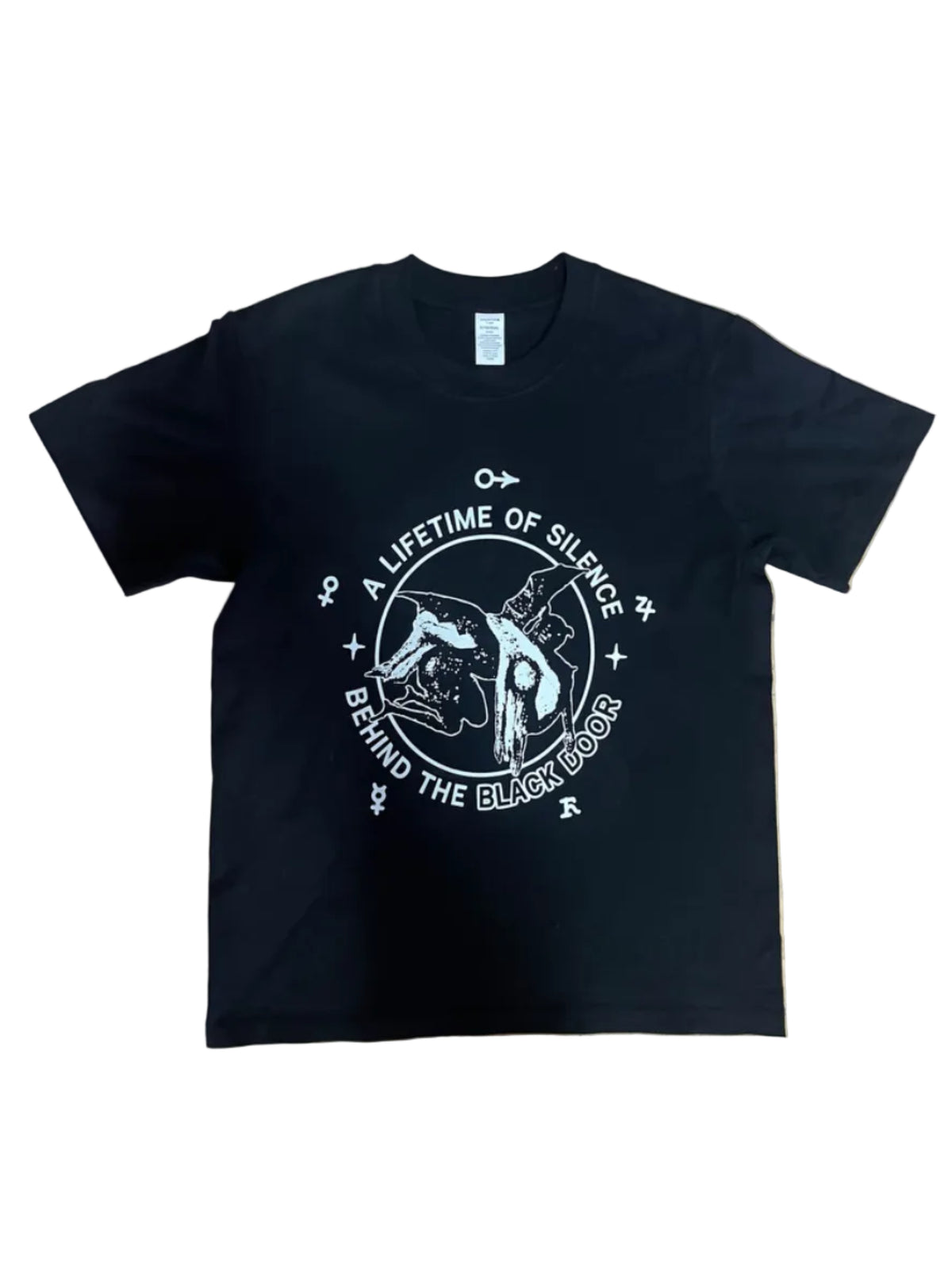 silence graphic tee