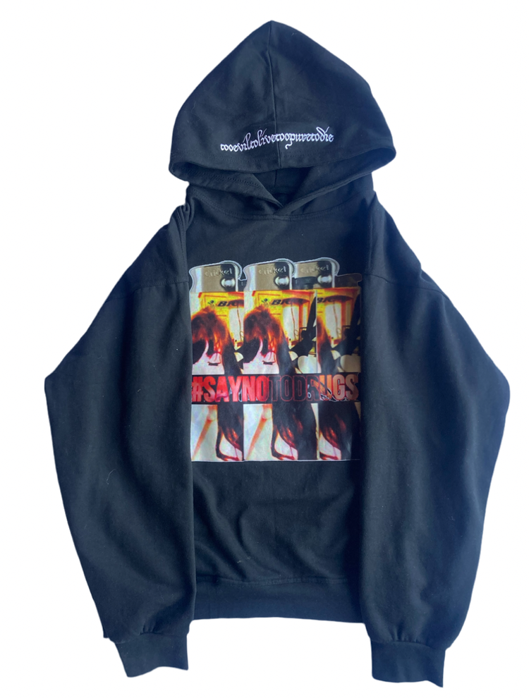 #drugsarenotcool hoodie geonyx