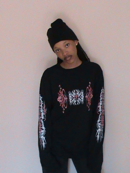 GRIMES LONG-SLEEVE geo