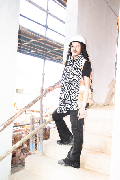 Snow Tiger Scarf Geonyx